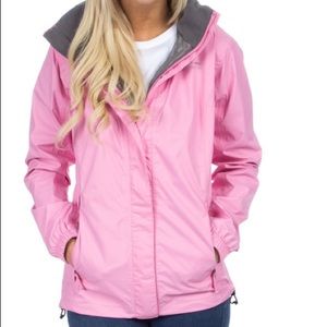 Lauren James Co. Preptec Pink Raincoat